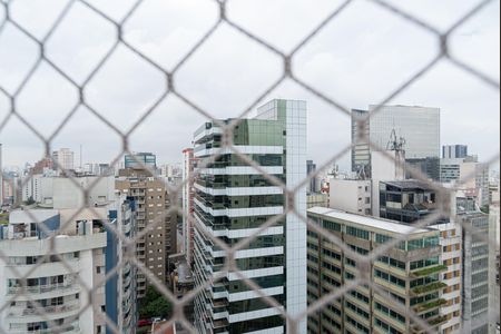 Vista da Varanda da Sala de apartamento para alugar com 1 quarto, 50m² em Consolação, São Paulo
