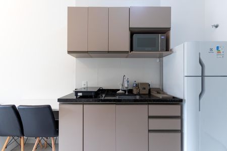 Studio para alugar com 24m², 1 quarto e sem vagaCozinha