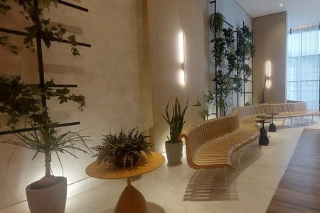 Studio para alugar com 24m², 1 quarto e sem vagaHall de entrada