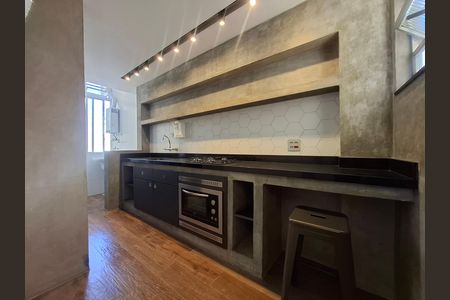 Cozinha e Área de Serviço de apartamento para alugar com 1 quarto, 62m² em Glória, Rio de Janeiro