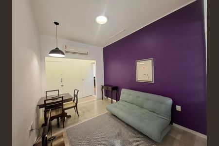 Sala de apartamento para alugar com 1 quarto, 62m² em Glória, Rio de Janeiro