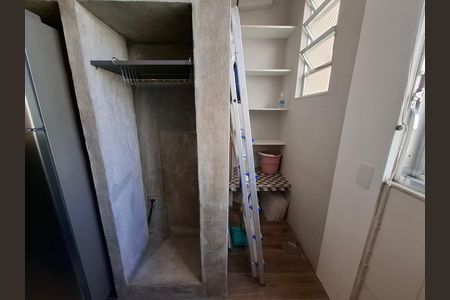 Área de serviço  de apartamento para alugar com 1 quarto, 62m² em Glória, Rio de Janeiro