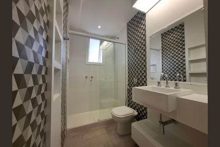 Banheiro da Suíte de apartamento para alugar com 1 quarto, 62m² em Glória, Rio de Janeiro