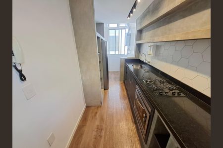 Cozinha e Área de Serviço  de apartamento para alugar com 1 quarto, 62m² em Glória, Rio de Janeiro