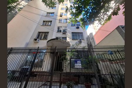Fachada  de apartamento para alugar com 1 quarto, 62m² em Glória, Rio de Janeiro