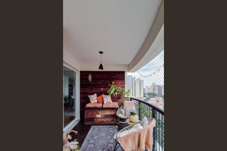 Varanda da Sala de apartamento à venda com 2 quartos, 116m² em Lapa, São Paulo