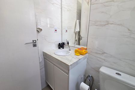 Apartamento para alugar com 118m², 3 quartos e 2 vagas Apartamento para alugar com 118m², 3 quartos e 2 vagasBanheiro da Suíte 1