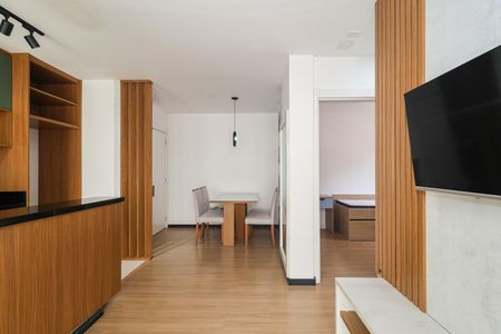 Sala de apartamento para alugar com 2 quartos, 50m² em Vila Andrade, São Paulo