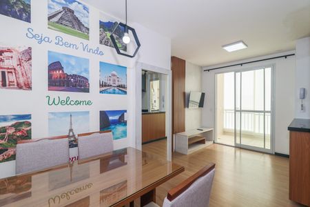 Sala de apartamento para alugar com 2 quartos, 50m² em Vila Andrade, São Paulo