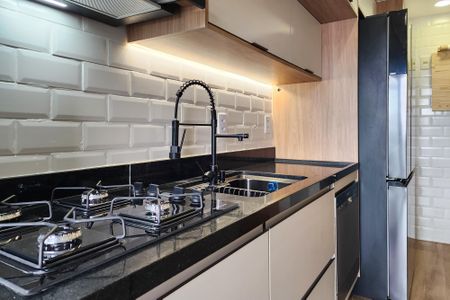 Apartamento para alugar com 66m², 2 quartos e 1 vagaCozinha 