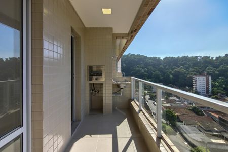 Sacada  de apartamento para alugar com 2 quartos, 65m² em Canto do Forte, Praia Grande