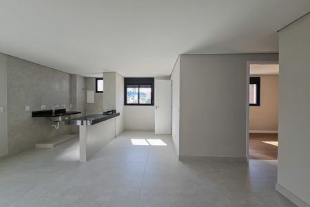 Sala de apartamento à venda com 2 quartos, 66m² em Santo Antônio, Belo Horizonte