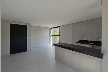 Sala de apartamento à venda com 2 quartos, 66m² em Santo Antônio, Belo Horizonte