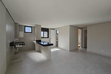 Sala de apartamento à venda com 2 quartos, 66m² em Santo Antônio, Belo Horizonte