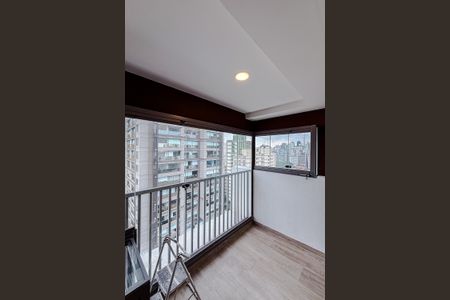 Varanda Studio de kitnet/studio para alugar com 1 quarto, 21m² em Vila Mariana, São Paulo