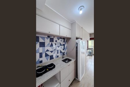 Studio para alugar com 21m², 1 quarto e sem vaga Studio para alugar com 21m², 1 quarto e sem vagaCozinha