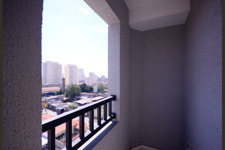 Apartamento à venda com 33m², 1 quarto e sem vagaVaranda do Quarto 