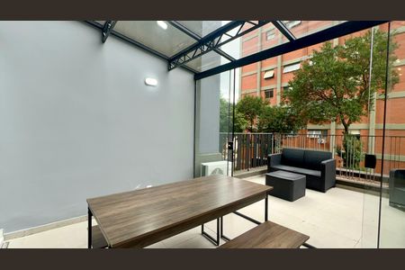 Studio à venda com 60m², 1 quarto e 1 vagaVaranda 