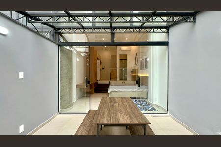 Studio à venda com 60m², 1 quarto e 1 vagaVaranda