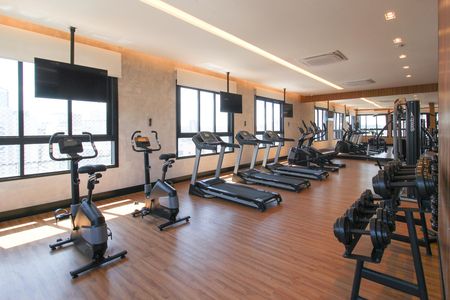 Casa de condomínio para alugar com 25m², 1 quarto e sem vaga Casa de condomínio para alugar com 25m², 1 quarto e sem vagaÁrea comum - Academia