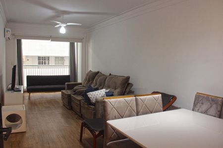 Sala de apartamento para alugar com 1 quarto, 75m² em Gonzaga, Santos