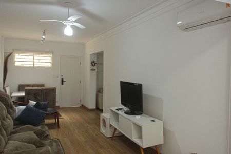 Sala de apartamento para alugar com 1 quarto, 75m² em Gonzaga, Santos