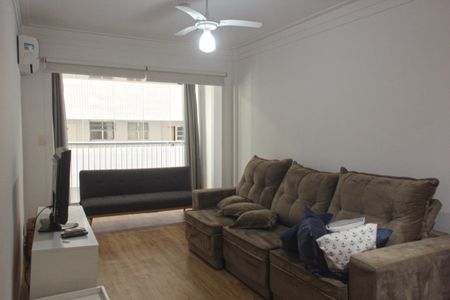 Sala de apartamento para alugar com 1 quarto, 75m² em Gonzaga, Santos