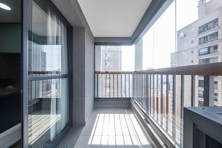 Apartamento para alugar com 25m², 1 quarto e sem vagaVaranda Studio