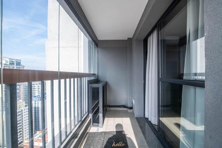 Apartamento para alugar com 25m², 1 quarto e sem vagaVaranda Studio