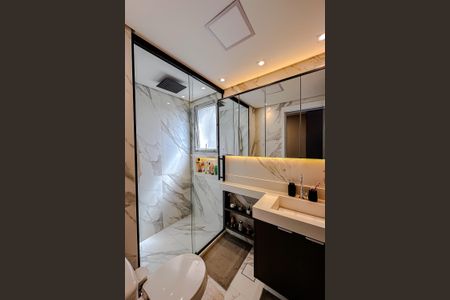 Apartamento à venda com 105m², 3 quartos e 2 vagasBanheiro da Suíte