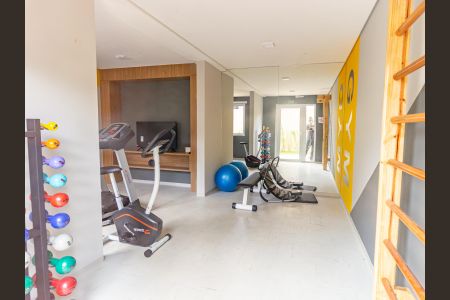 Apartamento para alugar com 24m², 1 quarto e sem vaga Apartamento para alugar com 24m², 1 quarto e sem vagaÁrea comum - Academia