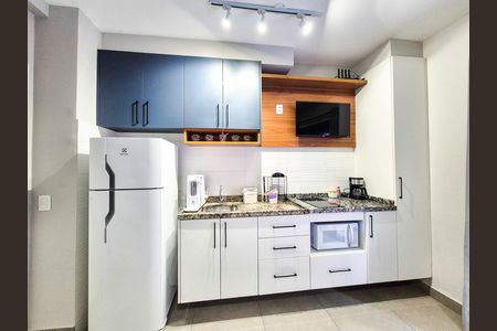 Studio para alugar com 25m², 1 quarto e sem vaga Studio para alugar com 25m², 1 quarto e sem vagaCozinha