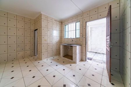 Sala/Cozinha de casa para alugar com 1 quarto, 40m² em Vila Suica, Santo André