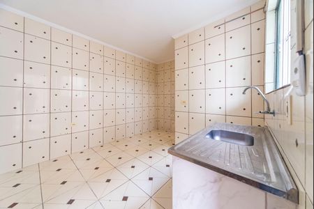 Sala/Cozinha de casa para alugar com 1 quarto, 40m² em Vila Suica, Santo André