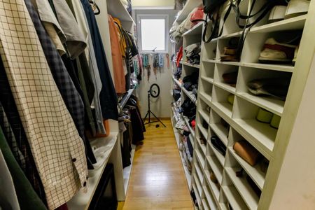 Apartamento à venda com 136m², 3 quartos e 4 vagasCloset da suíte 3