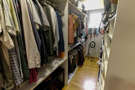 Apartamento à venda com 136m², 3 quartos e 4 vagasCloset da suíte 3