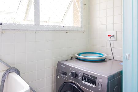 Apartamento para alugar com 36m², 1 quarto e 1 vagaDetalhe da area de serviço