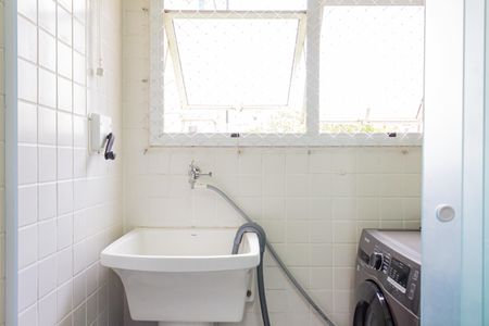 Apartamento para alugar com 36m², 1 quarto e 1 vagaDetalhe da area de serviço