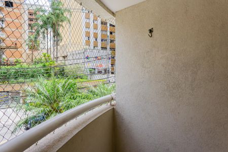 Varanda da Sala de apartamento para alugar com 1 quarto, 36m² em Perdizes, São Paulo