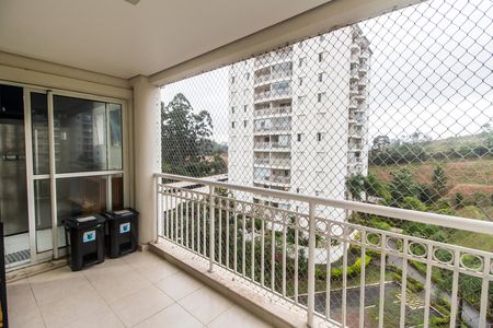 Varanda de apartamento para alugar com 3 quartos, 130m² em Tamboré, Santana de Parnaíba