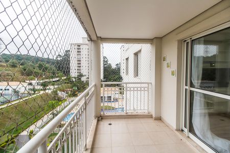 Varanda de apartamento para alugar com 3 quartos, 130m² em Tamboré, Santana de Parnaíba
