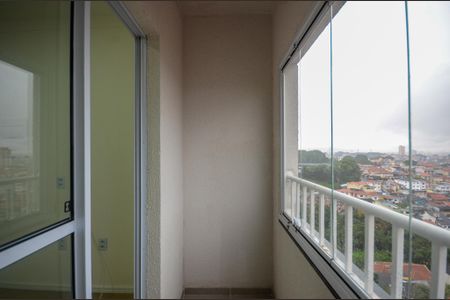 Sala - Sacada de kitnet/studio para alugar com 1 quarto, 59m² em Vila Mangalot, São Paulo