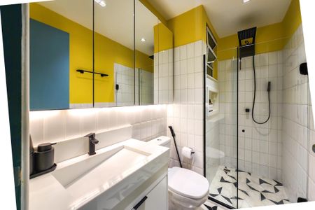 Apartamento à venda com 60m², 2 quartos e sem vaga Apartamento à venda com 60m², 2 quartos e sem vagaBanheiro