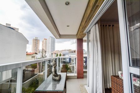 Varanda da Sala de apartamento à venda com 3 quartos, 127m² em Silveira, Santo André