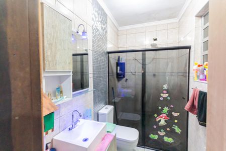 Banheiro de casa à venda com 2 quartos, 170m² em Bangú, Santo André