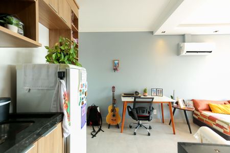 Studio à venda com 31m², 1 quarto e 1 vagaCozinha e Área de Serviço