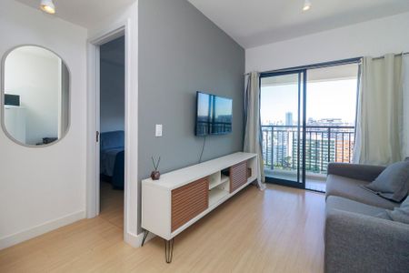 Studio para alugar com 33m², 1 quarto e sem vaga Studio para alugar com 33m², 1 quarto e sem vagaSala