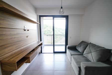 Sala de apartamento para alugar com 2 quartos, 78m² em Canto do Forte, Praia Grande