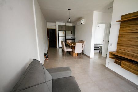 Sala de apartamento para alugar com 2 quartos, 78m² em Canto do Forte, Praia Grande