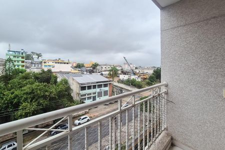 Varanda da Sala de apartamento à venda com 2 quartos, 51m² em Suiço, São Bernardo do Campo